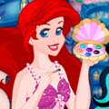 Ariel's Underwater Salon Games : Disney Princess Ariel has just opened her underwat ...