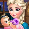 Elsa Frozen Baby Feeding Games : Our beloved Elsa is now a doting mother and must bottle feed ...