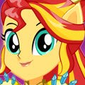 Crystal Guardian Sunset Shimmer Games : Sunset Shimmer can not wait to rough it in the gre ...