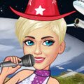 Miley Cyrus World Tour Games : Right now she is getting ready for her very first concert of ...