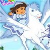 Princess Dora Games : Dora is going to find the magic snowflakes for the Snow Prin ...