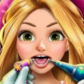 Rapunzel Real Dentist Games : Even the beautiful blonde princess can not get away from cav ...
