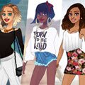 Urban Chic Deluxe Games : The game lets you create your own chic lady, with her finger ...