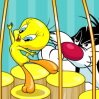 Tweety's Cage Hop Games : Help Tweety avoid the claws of Sylvester! Use your mouse to ...