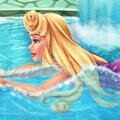 Sleeping Beauty Swimming Pool Games : Tired of the cold weather the Sleeping Beauty went on vacati ...